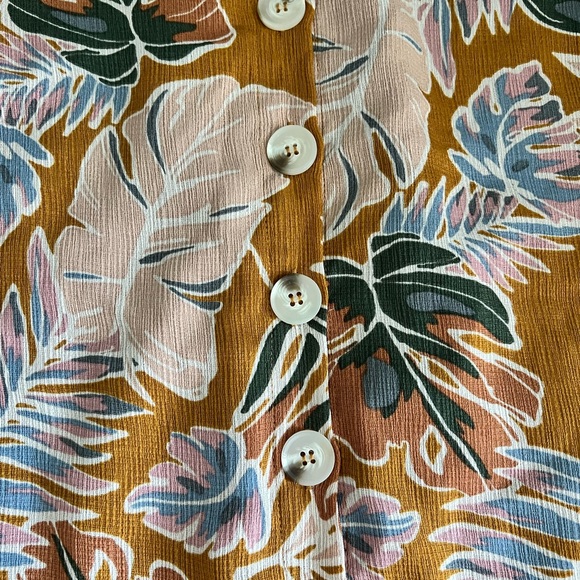 Gilli Tropical Button Down Skirt - Size Small - Picture 6 of 7